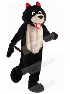 Wolf mascot costume