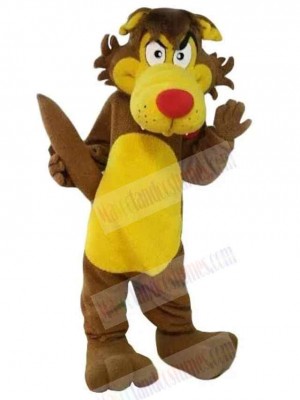 Wolf mascot costume
