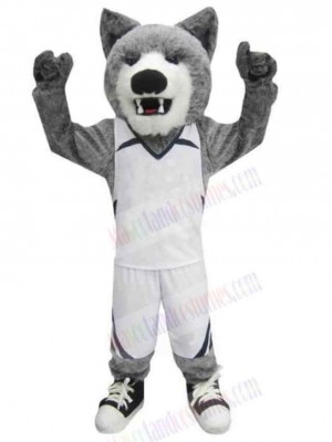 Wolf mascot costume