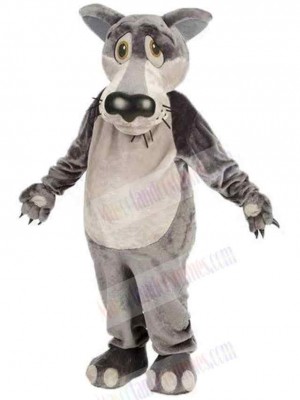 Wolf mascot costume