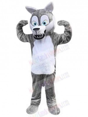 Wolf mascot costume