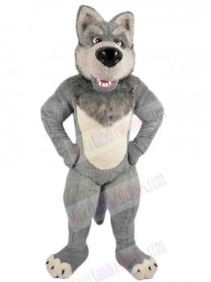 Wolf mascot costume