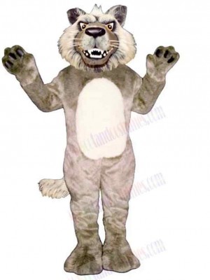 Wolf mascot costume