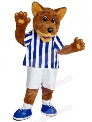 Wolf mascot costume