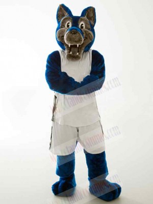 Wolf mascot costume
