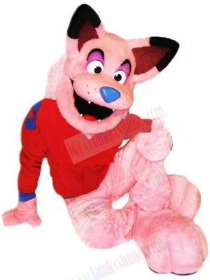 Wolf mascot costume