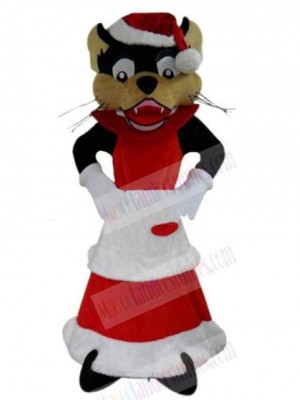 Wolf mascot costume