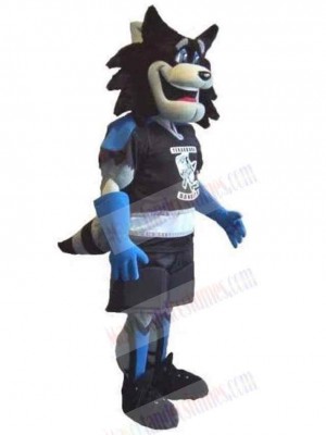 Wolf mascot costume