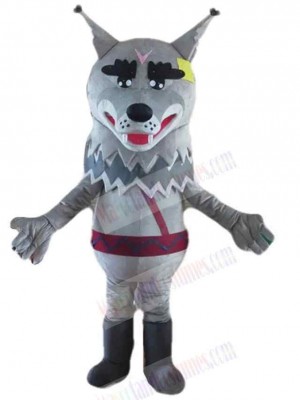 Wolf mascot costume