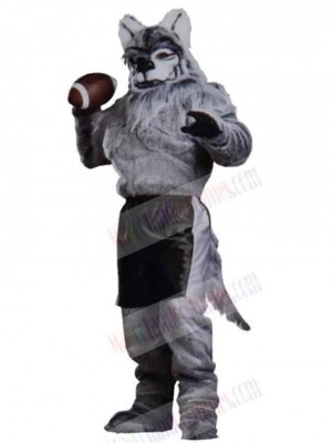 Wolf mascot costume