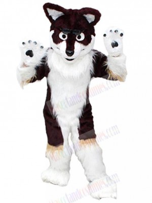 Wolf mascot costume