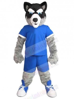 Wolf mascot costume