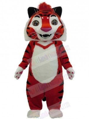 Soft Material Baby Tiger Mascot Costume Animal