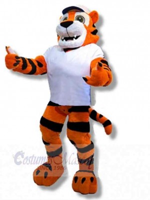 Baseball Tiger Mascot Costume Animal Adult