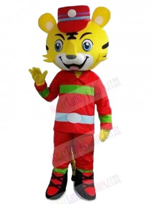 Tiger mascot costume