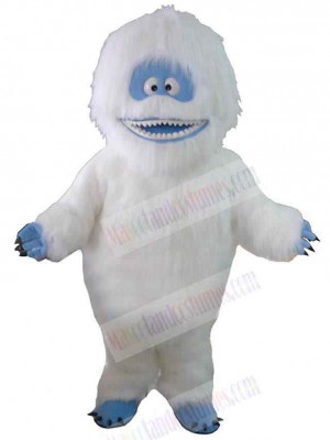 Funny Yeti Snowman Mascot Costume Cartoon