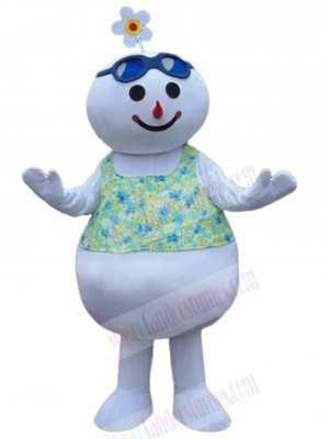 Snowman mascot costume