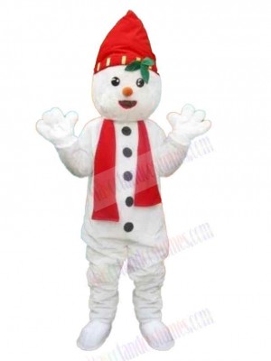 Christmas Snowman Mascot Costume Party