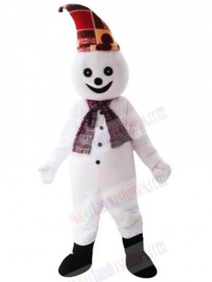 Snowman mascot costume