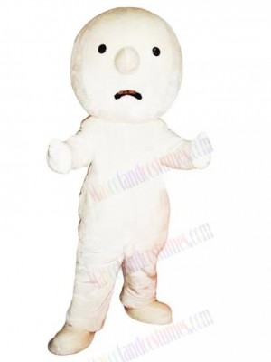 Snowman mascot costume