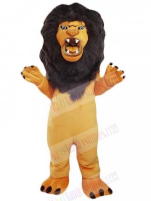 Sharp Teeth Ugly Lion Mascot Costume Animal
