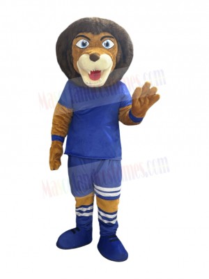 Football Player Lion Mascot Costume Animal