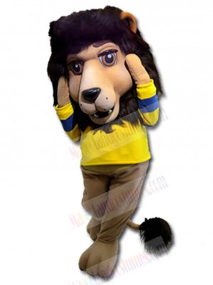 Big Head Lion Mascot Costume Animal