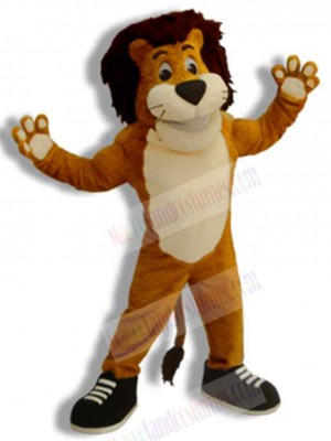 Cute Chambersburg Lion Mascot Costume Animal