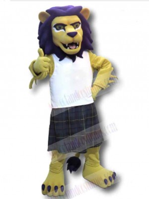 Strong Highlander Lion Mascot Costume Animal