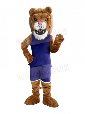 Fierce Lion Mascot Costume Adult