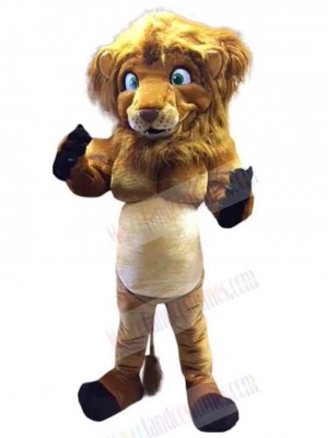 Funny Muscle Lion Mascot Costume Animal