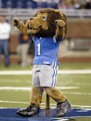 Lion mascot costume