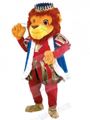 Luxury King Lion Mascot Costume Animal