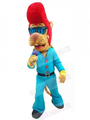 Lion mascot costume