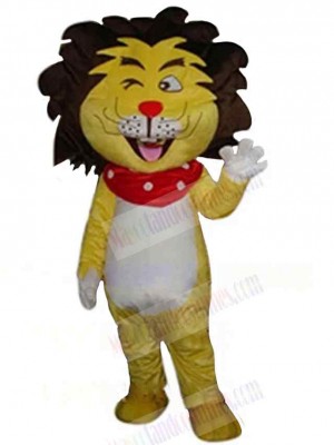 Lion mascot costume
