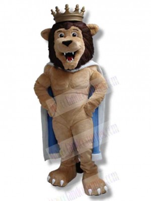 Muscle King Lion Mascot Costume Animal