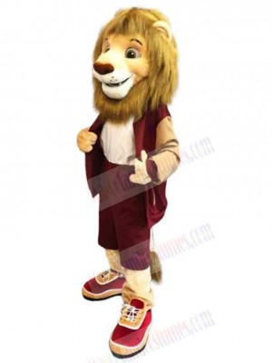 Lion mascot costume