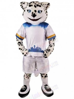 Leopard mascot costume