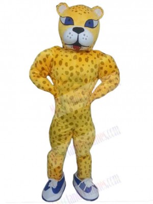 Leopard mascot costume