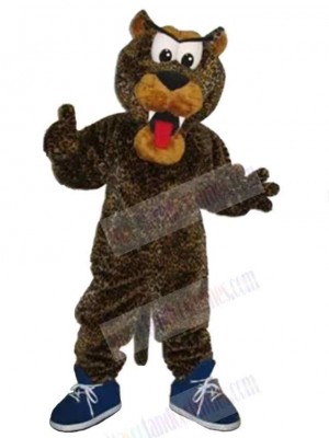 Leopard mascot costume