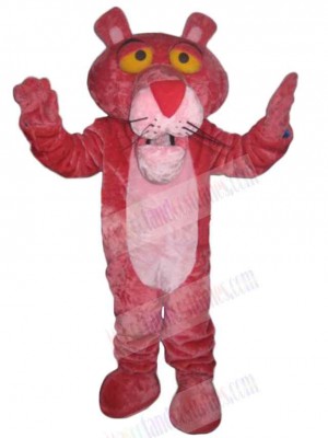 Amazing Pink Panther Mascot Costume Animal