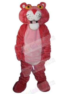 Lovely Pink Panther Mascot Costume Animal