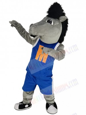 Mustang Horse mascot costume