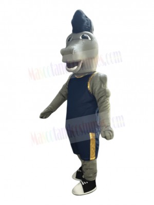 Mustang Horse mascot costume
