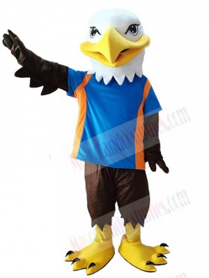 White Head Eagle Mascot Costume For Adults Mascot Heads