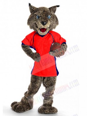 Bobcat mascot costume