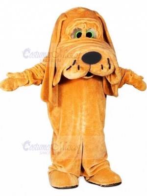 Funny Light Brown Shar Pei Dog Mascot Costume