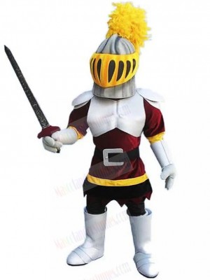 roman knight mascot costume