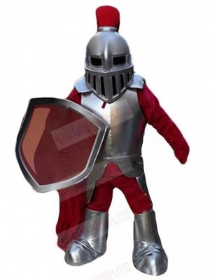 Medieval Cuirassier Knight Mascot Costume People