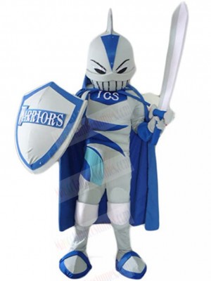 Well-equipped Shark Knight Mascot Costume People
